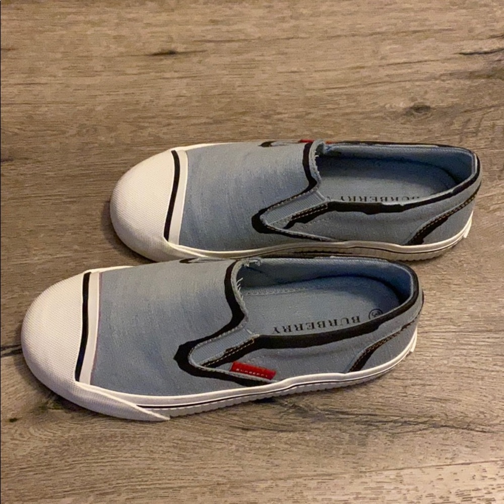 Burberry slip on sneakers